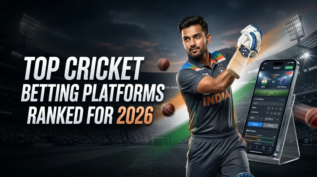 Best cricket betting sites in India for 2026 with trusted reviews, secure payments, and popular markets